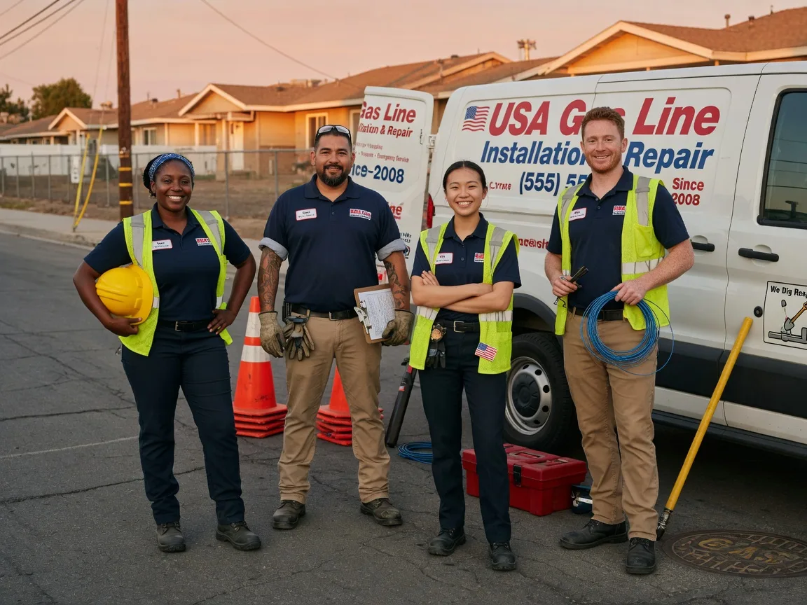Gas Line Installation company in Franklin Springs, GA